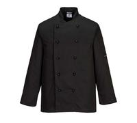 Portwest Chef's Somerset Jacket Long Sleeve Machine Washable Durable C834