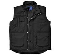 Portwest Classic Bodywarmer, Size: S, Colour: Black, S415BKRS