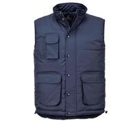 Portwest Mens Classic Bodywarmer S415 – Showerproof – Navy XS