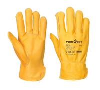 Portwest Classic Driver Glove Tan Size: L Colour: Tan, Size: L L