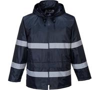 Portwest Classic Iona Mens Rain Jacket Navy M
