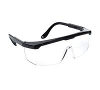 Portwest Classic Safety Spectacles, Size: One Size, Colour: Clear, PW33CLR