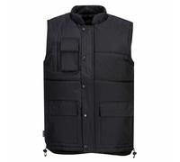 Portwest Classic Showerproof Padded Bodywarmer / Gilet Black S415 Small - 4XL