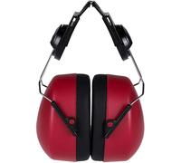 Portwest Clip-On Ear Protector, Size: One Size, Colour: Red, PW42RER