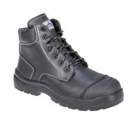 Portwest Clyde Safety Boot S3 HRO CI HI FO, Size: 38, Colour: Black, FD10BKR38
