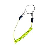 Portwest Coiled Tool Lanyard, Color: Hi -Vis Green, Size: 40CM, FP46GNR