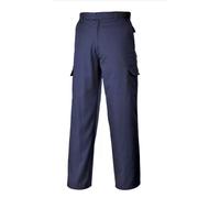 Portwest Combat Trousers In Navy - Model C701T Tall Fit - Size 36W/33L (New)