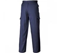 Portwest Combat Trousers Navy - Inside Leg: 33" Waist: 46" C 46" 33"