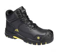 Portwest Comp Action Leather Mid Boot 8 FC18BKY42 UK 8 Safety Work Boots Steel