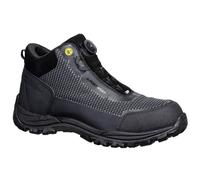 PORTWEST Composite Mid Safety Boot S3S ESD SR Lightweight BOA Type Work Shoe Sz