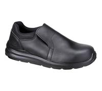 Portwest FC80 Composite Slip On Shoe Water Resistant Metal Free Black