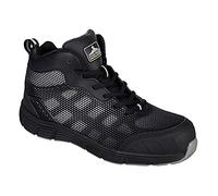 Portwest Compositelite Derwent Boot S1P, Color: Black/Grey, Size: 39, FC15BKG39