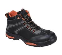 Portwest FC60BKR41 Compositelite Operis Boot, S3 HRO, Regular, Size: 41/8, Black/Orange