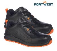 Portwest Compositelite Perforated SIP Composite Toe Safety Trainers Work Boots