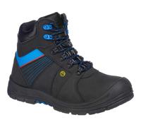 Portwest Compositelite Protector ESD Safety Boots Black / Blue Size 8