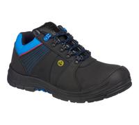 Portwest Compositelite Protector ESD Safety Shoes Black / Blue Size 10.5