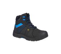 Portwest FD37 Compositelite Protector Safety Boot S3 ESD HRO Black/Blu UK6 - EU39 - US7