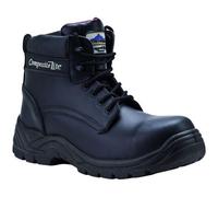 Portwest FC11BKR46 Compositelite Thor Boot, S3, Regular, Size: 46, Black