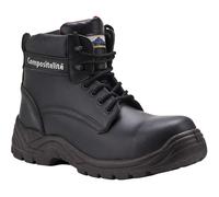 Portwest FC11BKR41 Compositelite Thor Boot, S3, Regular, Size: 41, Black