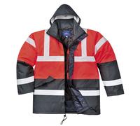 PORTWEST Hi-Vis Contrast Winter Traffic Jacket S466