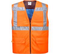 Portwest Cooling Class 2 Hi Vis Waistcoat Orange 2XL / 3XL