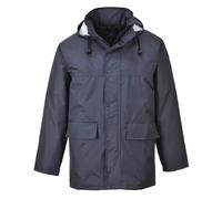 Portwest Corporate Traffic work Jacket waterproof padded Lined Hooded Coat S437