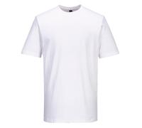 Portwest Chef T-Shirt in Black Cotton Mesh Unisex Catering Kitchen Uniform - XL