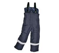 Portwest CS11 - ColdStore Thermal Work Salopettes EN342 Trousers Medium Navy