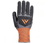 Portwest CT46 CT Cut D18 Nitrile Impact Glove Grey/Black 2XL Colour: G 2XL