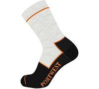 Portwest Cut Resistant Sock, Size: 44-48, Colour: Black, SK26BKR44-48