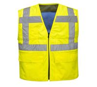 Portwest CV02 Hi Viz Visibility Summer Heat Cooling Workwear Vest Waistcoat
