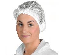 Portwest D100 PP Disposable Hair Net Mob Caps White One Size Pack of 3000