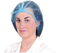 Portwest D102 Metal Detect Mob Cap (Pk 2800) Blue Colour: Blue, Size: One Size