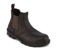 Portwest Dealer Boot SIP FO SR Protective Steel ToeCap Safety Work Boots - Black