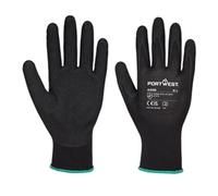 Portwest Dermi-Grip NPR15 Nitrile Sandy Glove 2XL Blk (Pack of 12)