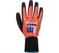 Portwest Dermi Pro Nitrile Gloves Orange / Black L Pack of 1
