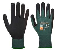 Portwest AP32 Reinforced Thumb Dexti Cut Pro Glove Black/Gray, Small