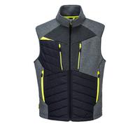 Portwest DX4 Mens Hybrid Baffle Gilet Metal Grey S