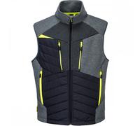 Portwest DX4 Baffle Gilet Metal Grey Size: S Colour: Metal Grey, Chest S