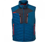 Portwest DX4 Baffle Gilet Metro Blue Size: S Colour: Metro Blue, Chest S