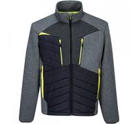 Portwest DX4 Baffle Jacket Metal Grey Size: 2XL Colour: Metal Grey, Ch 2XL