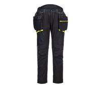 Portwest DX450 DX4 Detachable Holster Pocket Softshell Trousers Black 40" 31"
