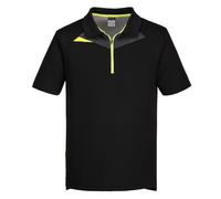 Portwest DX4 DX410 Mens Work Polo Shirt Cooling Active Fit Breathable | Moisture Wicking, Pin-Mesh Fabric, Silver-Ion Odour Control, UPF Block