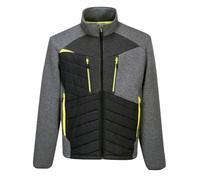 Portwest DX4 Baffle Jacket for men, Color: Metal Grey, Size:
