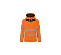 Portwest DX4 Hi Vis Overhead Hoodie Orange / Black S