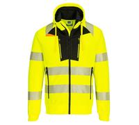 Portwest Dx4 Hi-Vis Funnel Neck Sweatshirt