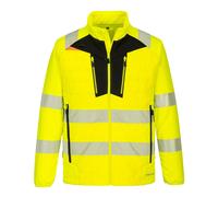 PORTWEST DX4 Hi-Vis Hybrid Baffle Jacket Padded Lined Modern Safety Work DX473