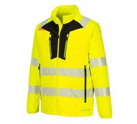 Portwest DX4 Hi Vis Hybrid Baffle Jacket Yellow / Black 4XL