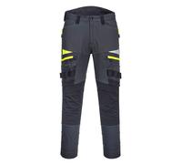 Portwest DX4 Hi Vis Stretch Slim Fit Trousers knee Pad Pockets Work Safety DX449