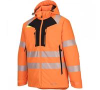Portwest DX4 Hi-Vis Winter Jacket Orange/Black Size: 2XL Colour: Orang 2XL